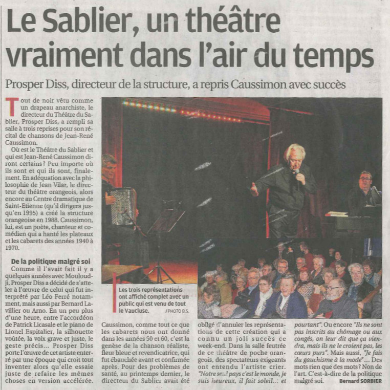 article LaProvence 23 01 2018